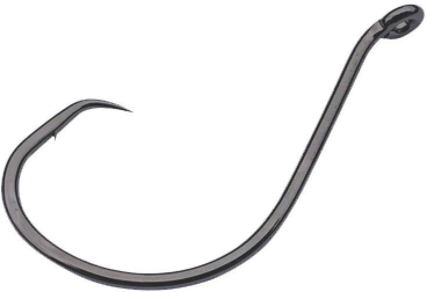 Gamakatsu Big Cat Circle Hooks Size 3/0 (6 Pack) - Forged Steel Catfish Hooks Black