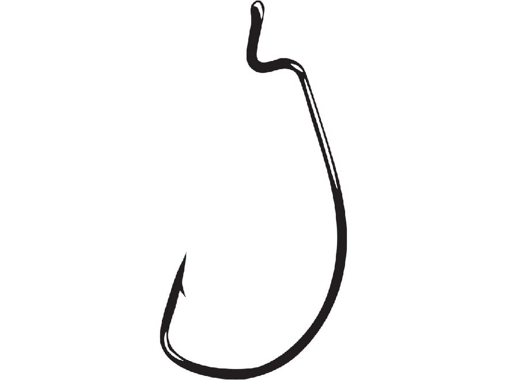 Gamakatsu EWG Single Worm Hooks, Size 2, 25 Pack