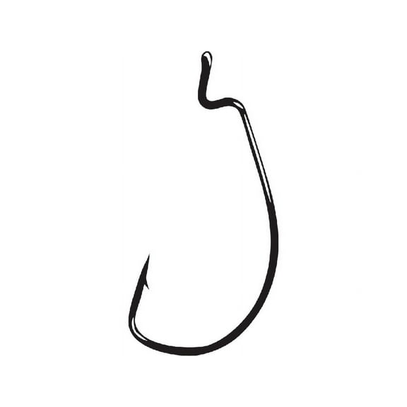 Gamakatsu EWG Single Worm Hooks, Size 2, 25 Pack