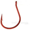 thumbnail image 1 of Gamakatsu Finesse Wide Gap Hook #1 Needle Point Ringed Eye Red 6/Pk 230310, 1 of 2