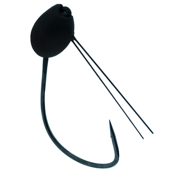 Gamakatsu Jig Head Wacky 1/16oz Green Pumpkin 3pk