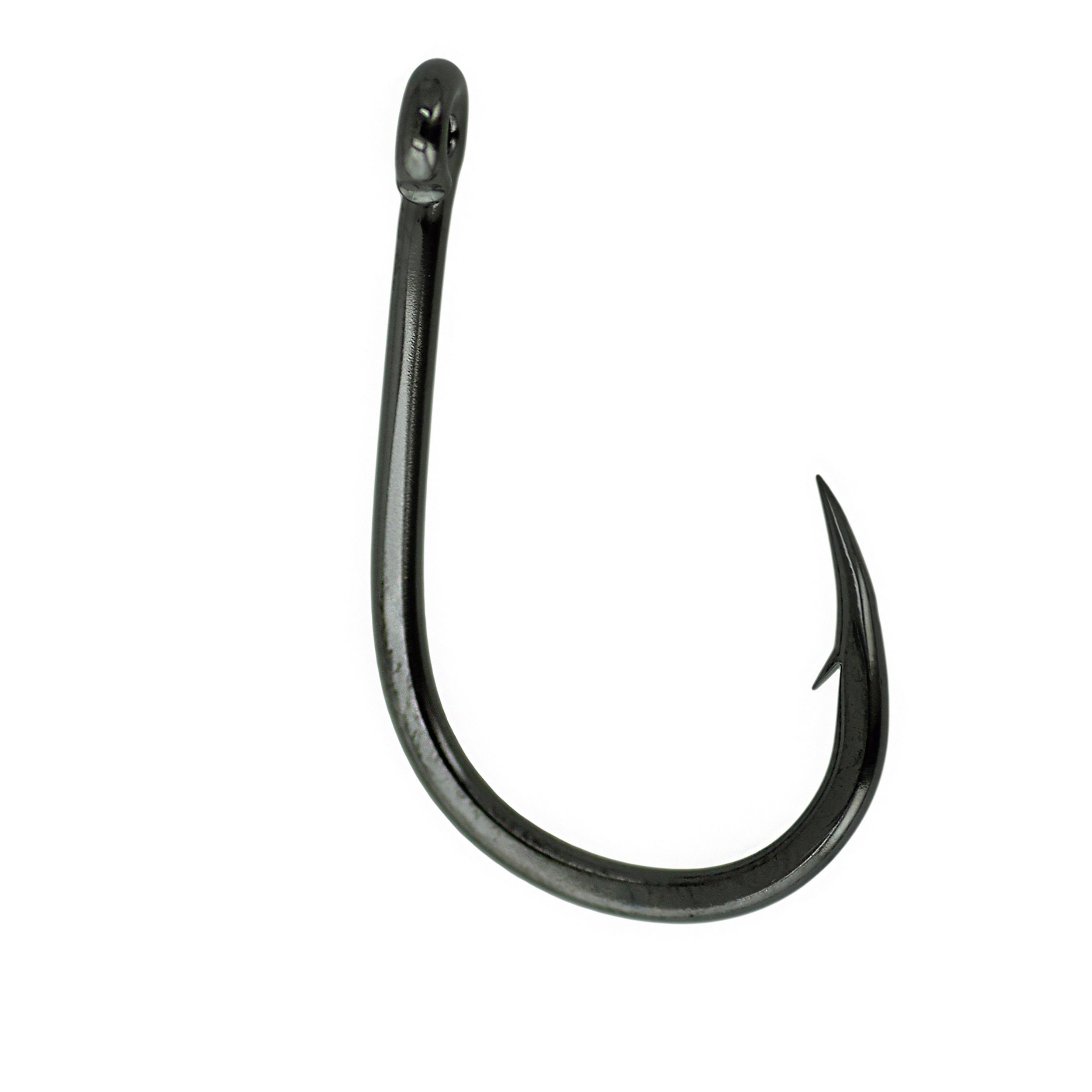 Gamakatsu Live Bait Fishing Hook for Saltwater Use - Size 1, NS Black