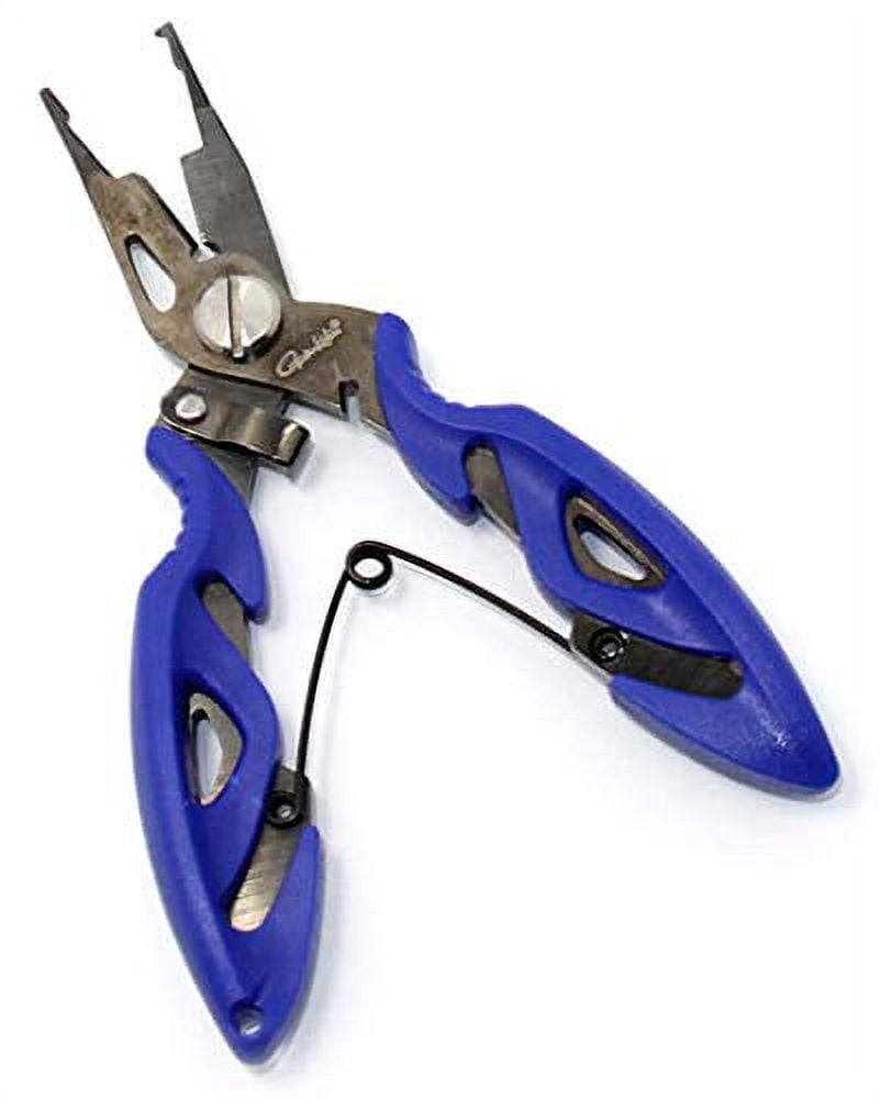 Long Nose Fishing Pliers Stainless Steel Fish Hook Pliers Hook Remover  Split Ring Pliers with Lanyard for Freshwater Saltwater