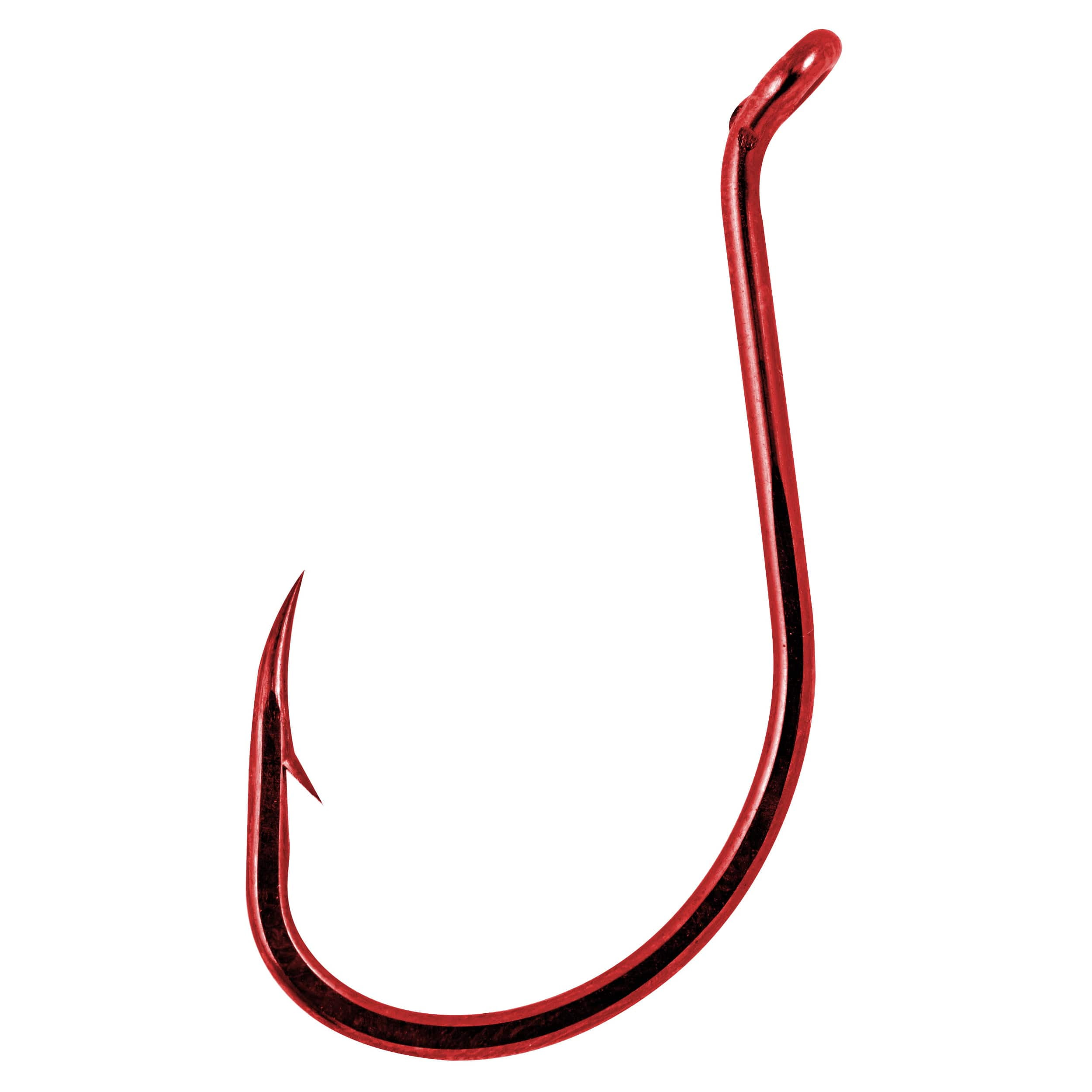 Gamakatsu Octopus Hooks Value Pack, Red, 3/0 - 25 count