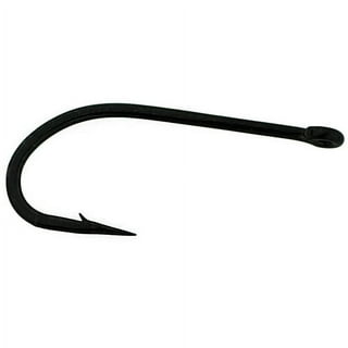 Eagle Claw 422NWH-4/0 Nylawire O'Shaughnessy Hook, Nickel, Size 4/0
