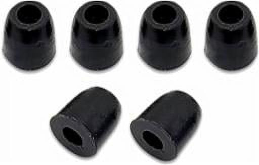 Gamakatsu Silicon Stopper Black M 12pk