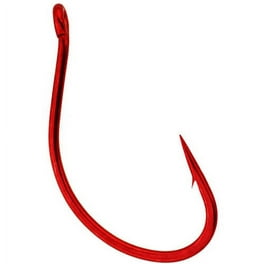 Mustad KVD Double Wide Drop Shot Hook - Size: 2/0 (Red) 6pc
