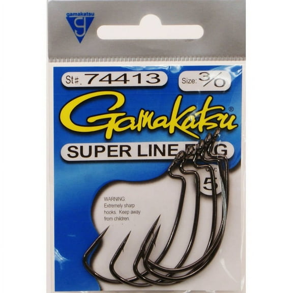 Gamakatsu Superline EWG3/0 NSB 5pk