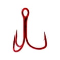 thumbnail image 1 of Gamakatsu Treble Hook Extra Wide Gap (EWG) - Red, 1 of 2