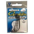 thumbnail interactive-video image 1 of Gamakatsu Worm Offset Black Size 4/0 5pk, 1 of 10