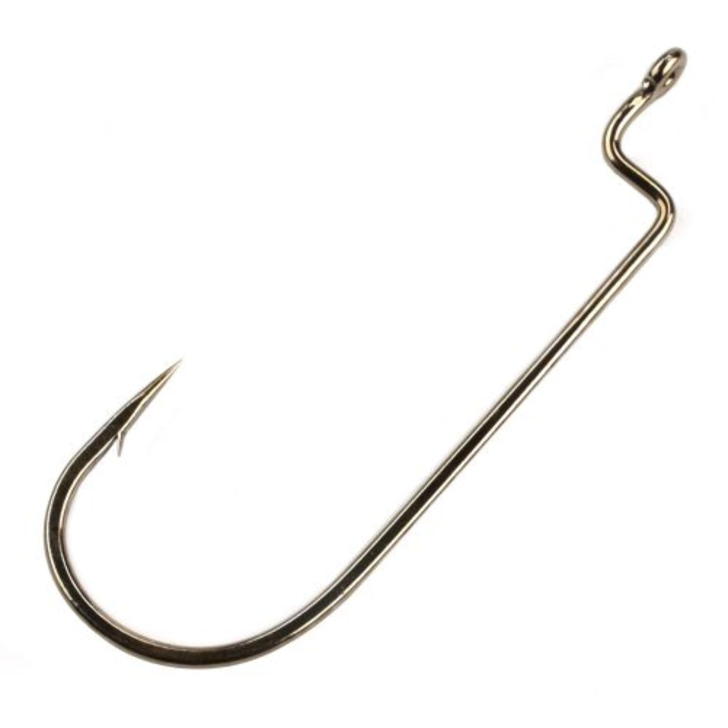 Gamakatsu Worm Offset Bronze Size 5/0 25pk