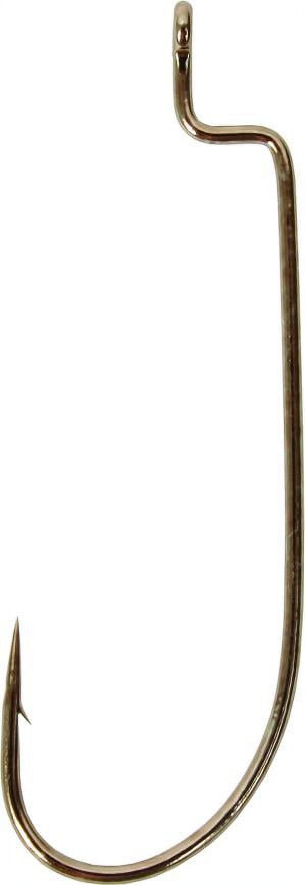 Gamakatsu Worm Offset Bronze Size 5/0 5pk