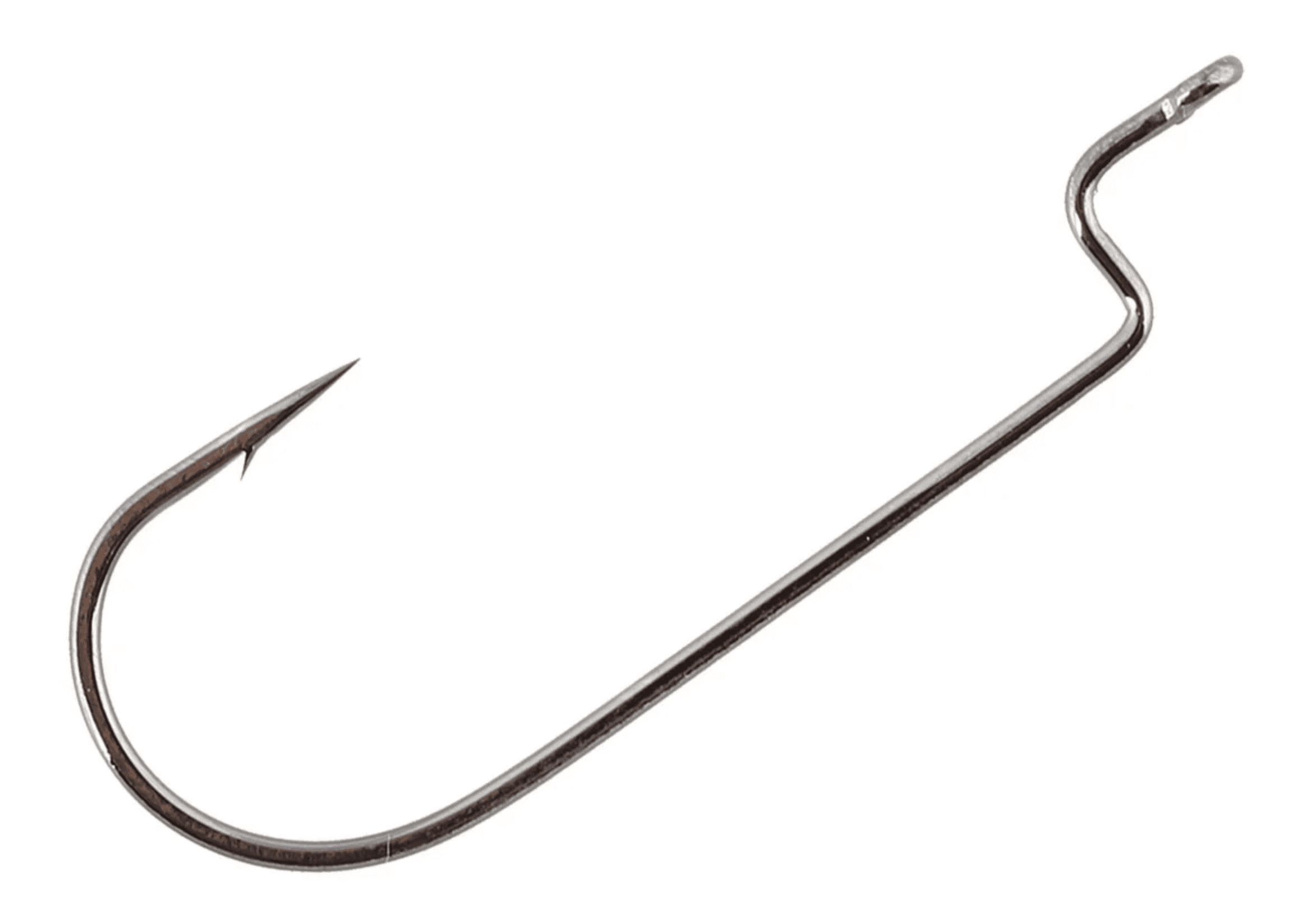 Gamakatsu Worm Offset NS Black 3/0 25pk