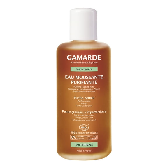 Gamarde Purifying Foaming Water Face Wash, 6.76 oz Face Cleanser