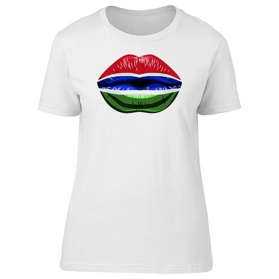 Gambia Kiss T-Shirt Men -Image by Shutterstock, Male 3X-Large