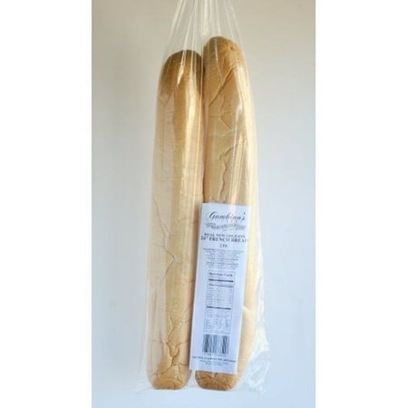 Gambinos New Orleans Po Boy French Bread, 10 Ounce -- 16 per case