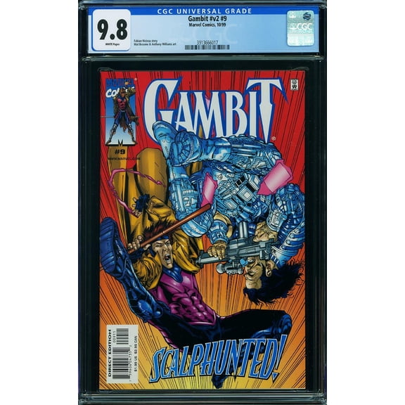 Gambit #9 - CGC 9.8 Comic Book