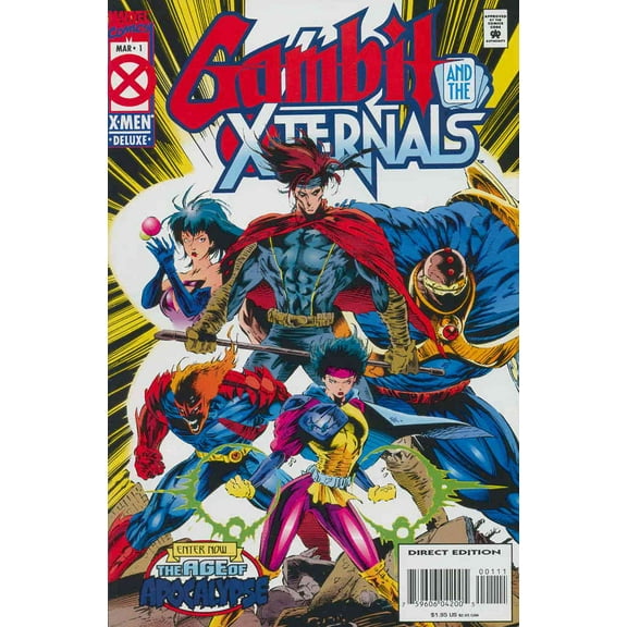 Gambit And the X-Ternals #1 VF ; Marvel Comic Book
