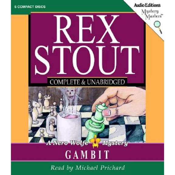 Pre-Owned Gambit (Audiobook) by Rex Stout, Michael Prichard