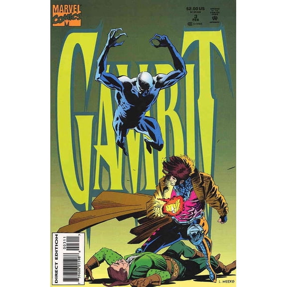Gambit (Marvel vol. 1) #3 VF ; Marvel Comic Book