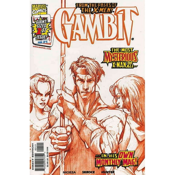 Gambit (Marvel vol. 3) #1D VF ; Marvel Comic Book