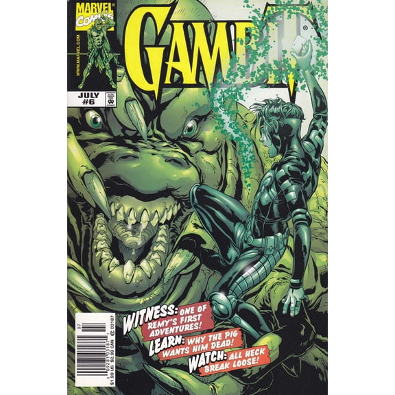 Gambit (Marvel vol. 3) #6 (Newsstand) VF ; Marvel Comic Book