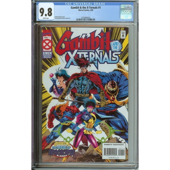 Gambit & the X-Ternals #1 - CGC 9.8 Comic Book