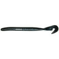 thumbnail image 1 of Gambler Burner Worm 7'' Black Blue Glitter 5pk, 1 of 1