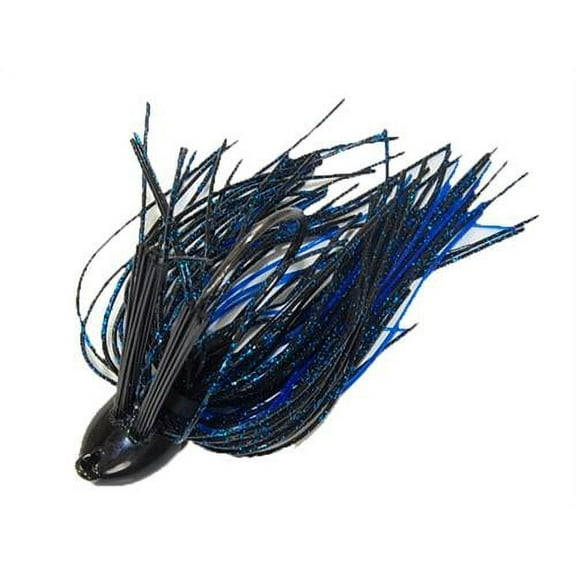 Gambler Double Weedguard Punching Jig (Black Blue, 3/4 oz)