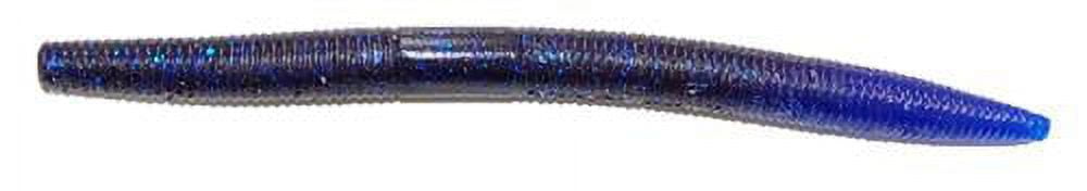 Gambler Fat Ace Soft Plastic Stickbait 5 pack (JB Blue, 6 inch)