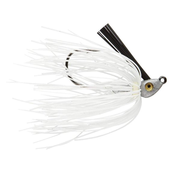 Gambler Heavy Cover Southern Swim Jig (White, 1/2 oz)