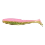 Gambler Little EZ 3 3/4 inch Segmented Paddle Tail Swimbait Electric Chicken