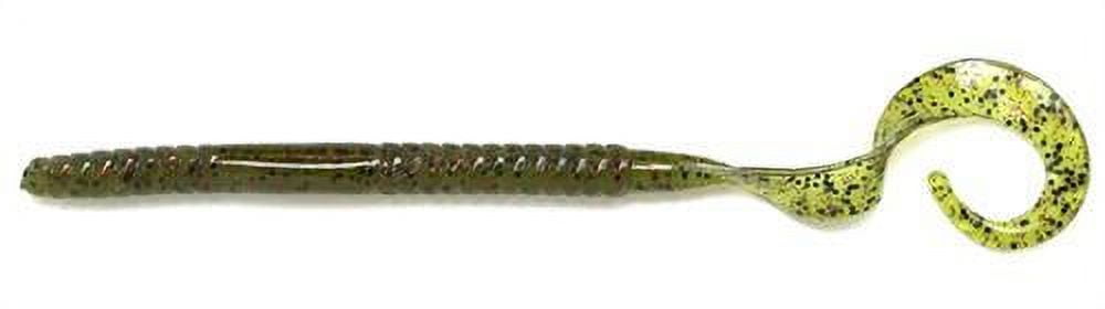 Gambler RT107410 Ribbon Tail Worm 10 Watermelon Red Floating