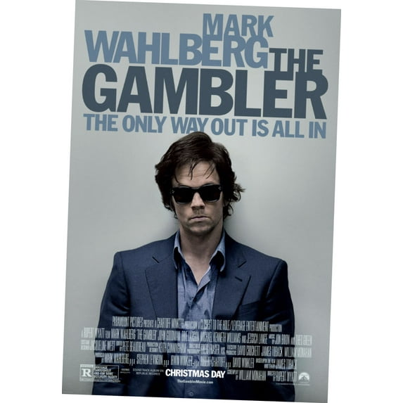 Gambler The Movie poster Metal Print 12x16 Large Print on Metal 12x16 Square Adults Best Posters