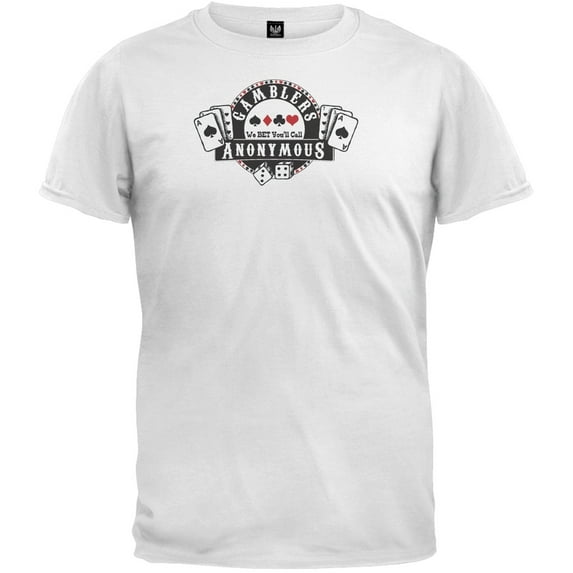Gamblers Anonymous T-Shirt - Large