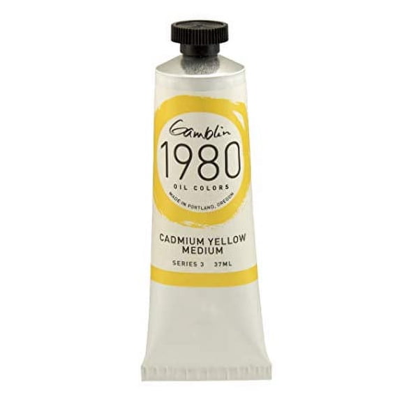 Gamblin - 1980 Oil Color - 150ml Tube - Cadmium Yellow Medium