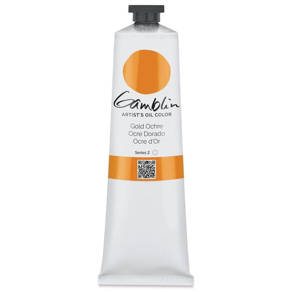 Gamblin Artist Oil 150Ml Gold Ochre