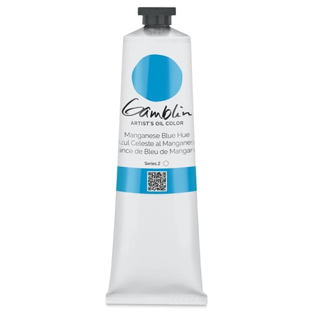 Gamblin Artist Oil Color - Manganese Blue Hue - 150 ml Tube