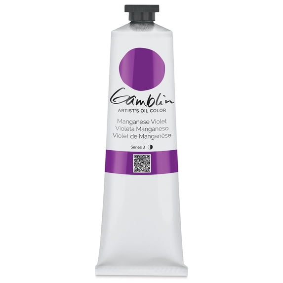 Gamblin Artist Grade Oil Color, 150ml, Manganese Violet