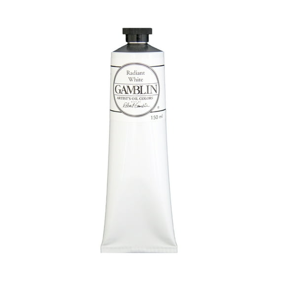 Gamblin Artist Grade Oil Color, 150ml, Radiant White