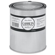 Gamblin Artists Oil Color - Mars Black, 32 oz Can