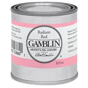 Gamblin Artists Oil Color - Radiant Red, 8 oz Can