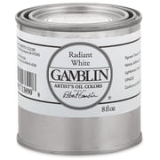 Gamblin Artists Oil Color - Radiant White, 8 oz Can