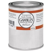 Gamblin Artists Oil Color - Transparent Earth Orange, 16 oz can
