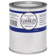 Gamblin Artists Oil Color - Ultramarine Blue, 16 oz Can