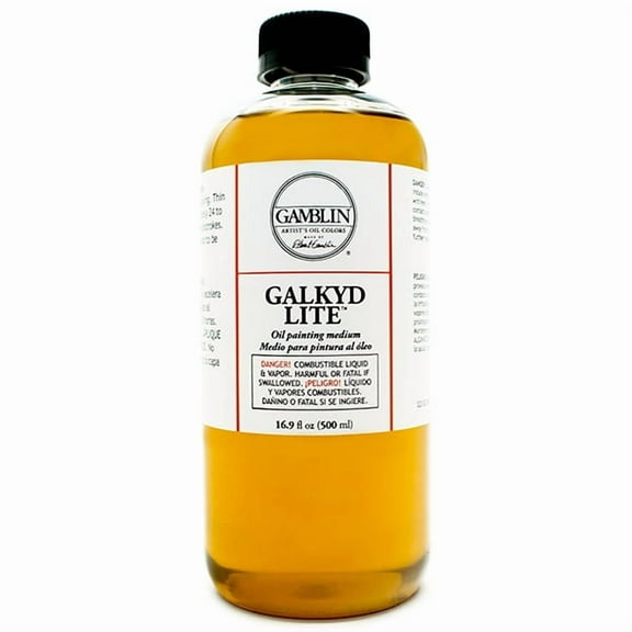 Gamblin - Galkyd Lite - Oil Painting Medium 16.9 oz.