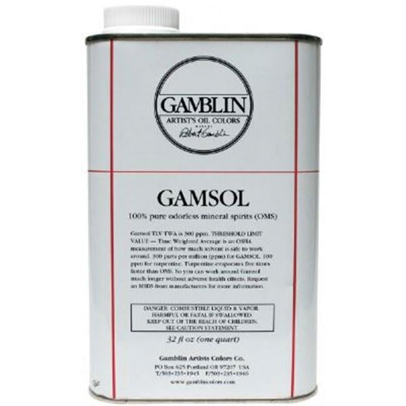 Reviews: Gamblin Gamsol Odorless Solvent 500ml [139374] - $22.95 : SeniorArt