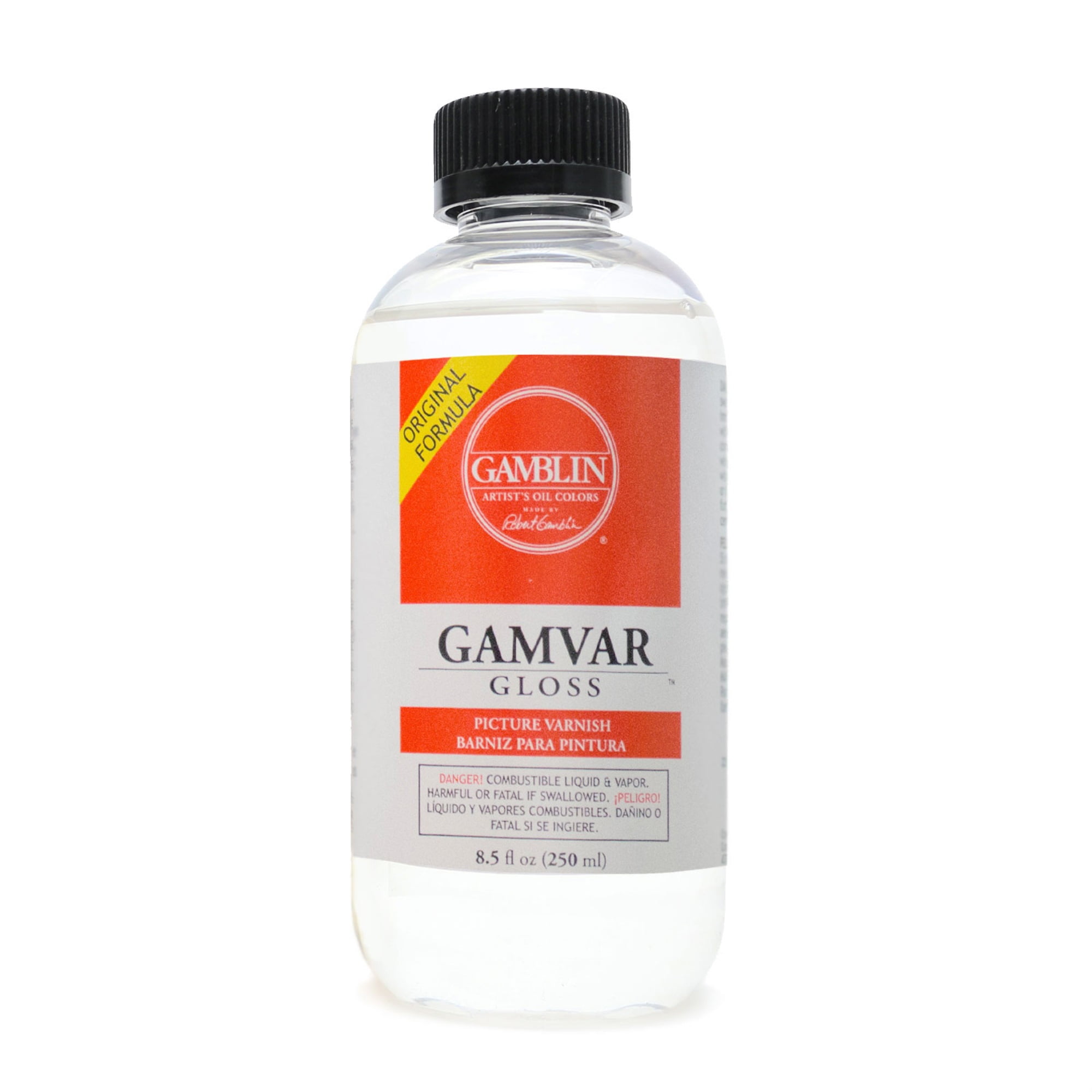 Gamblin Gamvar Gloss Varnish - 8.5 oz bottle
