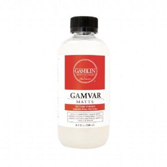 Gamblin Gamvar Picture Varnish, Matte,  8.5 oz