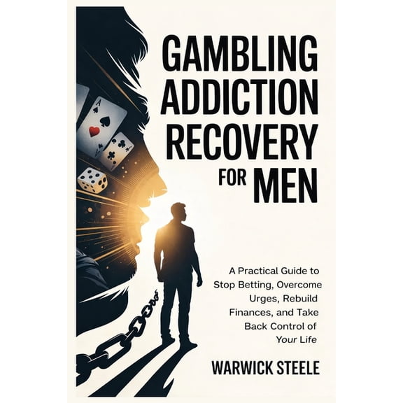 Gambling Addiction Recovery for Men: A Practical Guide to Stop Betting, Overcome Urges, Rebuild Finances, and Take Back , (Paperback)